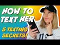 How to text the girl you like