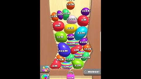 128M 256M 512M Blob Merge 3D