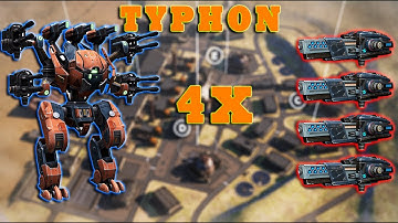 |War Robots| Typhon Atomizer Gameplay  #skirmish #typhon #warrobots #atomizer