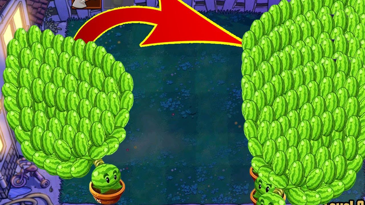 PVZ PC Fusion Challenge!! 50 Mega Gatling Melon| PVZ 2 #38 - YouTube
