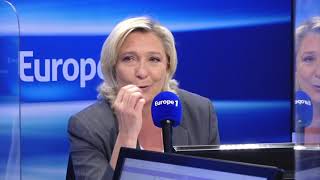 Marine Le Pen sur Eric Zemmour : 