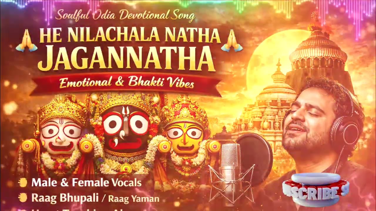 He Nilachala Natha Jagannatha 🙏 | Soulful Odia Bhajan 2026 | Emotional Bhakti Song