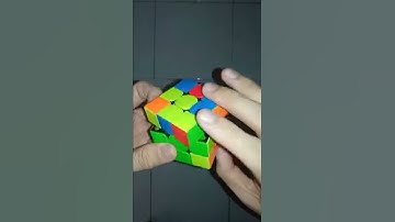 solving this hard F2L case without rotation #shorts