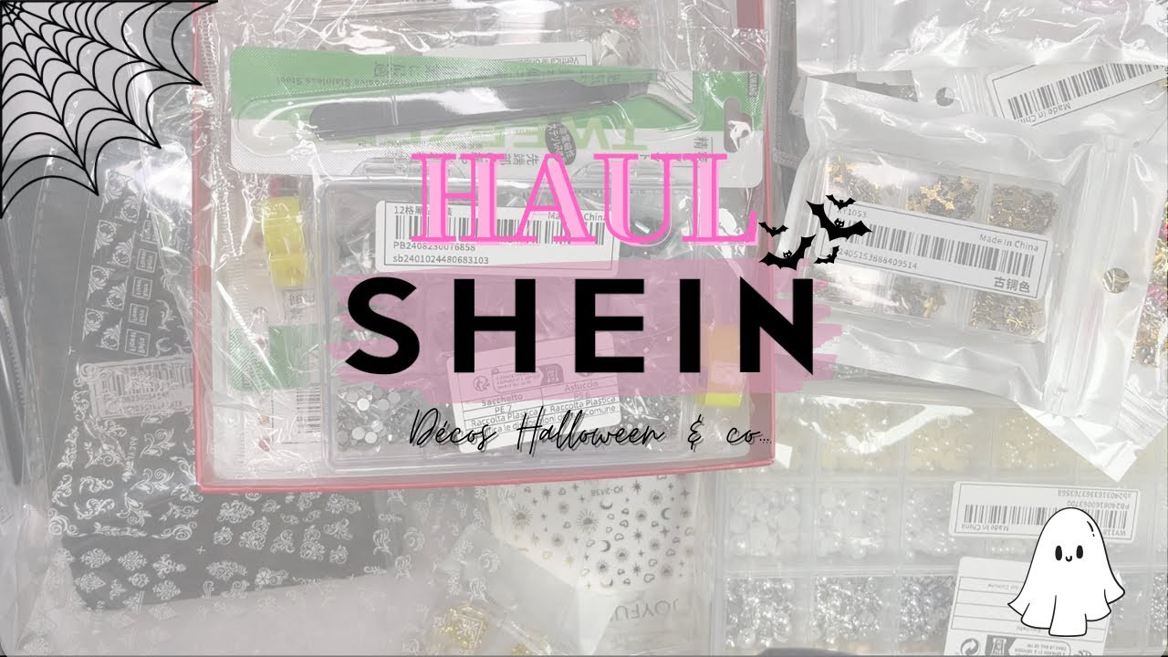NAIL HAUL SHEIN (Décos Halloween & co…) 🎃✨