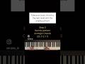 Step up your basic piano playing #piano #pianolessons #pianomusic #pianotutorial #onlinepiano #music