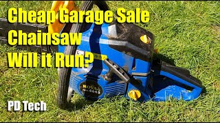 Einhell Royal RBK4645 Chainsaw Garage Sale Find - Will it Run?