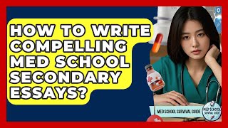 How To Write Compelling Med School Secondary Essays? - Med School Survival Guide