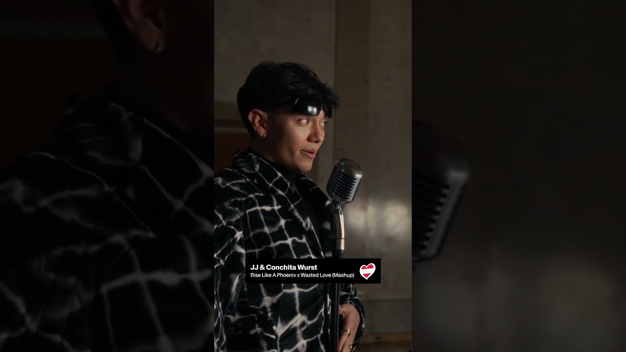 JJ x Conchita... It's a mashup and it's a moment 🇦🇹 