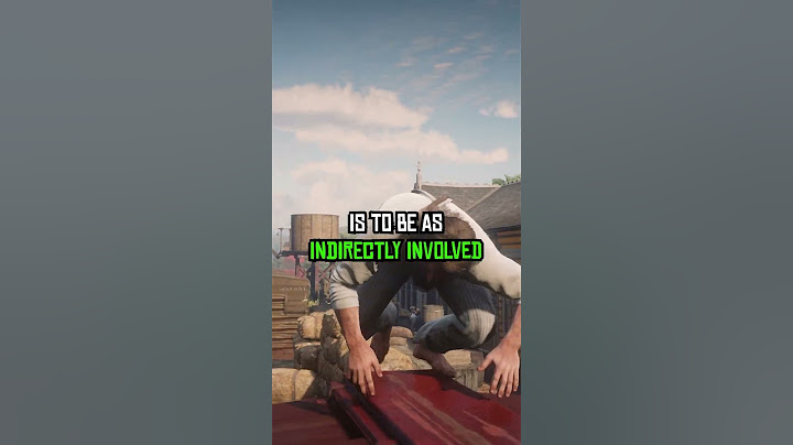 How I play Red Dead 2 Without Killing Anyone #rdr2 #reddeadredemption