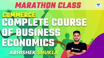 NTA UGC NET 2021 | Marathon Class | Complete Course of Business Economics | by Abhishek Shukla