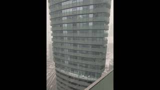 Snow storm in Toronto #torontoeats #torontolifestyle #torontoblogger