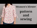How to Sew This Chic Summer Blouse? 👗 | Step-by-Step Sewing & Pattern Tutorial ✂️🧵