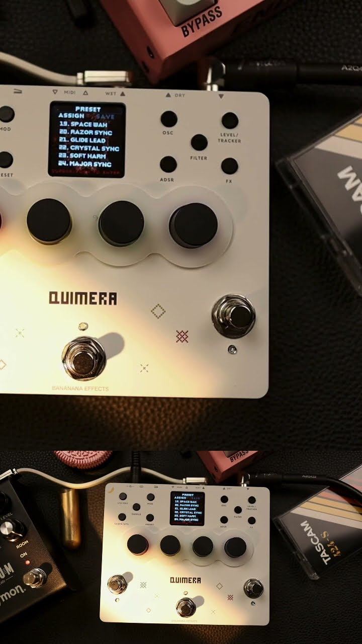 Bananana Effects Quimera #synth #guitar #effectspedals - YouTube