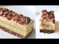 Vegan Mochaccino Mousse Cake - Crunchy, Creamy & Decadent | Delia.v Life