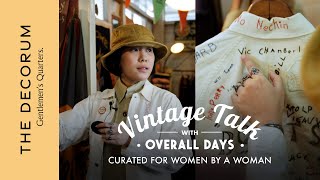 Vintage talk with Overall Days : พาชมร้านเสื้อผ้าวินเทจอเมริกาผู้หญิงกับร้าน Overall day
