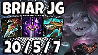 Briar vs Lee Sin [ Jungle ] Lol Korea Grandmaster Patch 13.24 ✅