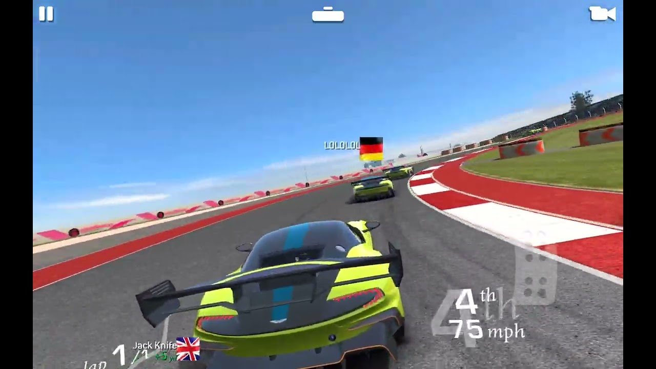 ขับ Aston Martin Vulcan AMR pro[Real racing 3 EA]