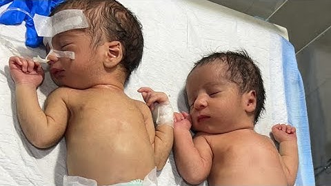 NICU newborn Twins Sleeping |  Specific topics |  Premature baby support |