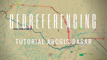 GEOREFERENCING atau REKTIFIKASI file raster di ArcMap | Tutorial ArcGIS Dasar #4 -