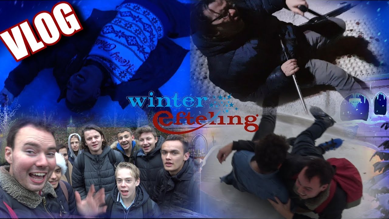 WINTER EFTELING VLOG - VALLEN MET SCHAATSEN EN LANGLAUFEN! | ZITTEN OP DE PYTHON!