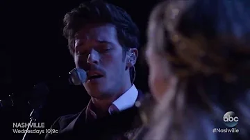 Sam Palladio and Clare Bowen Sing "Fade Into You" - Nashville On The Record