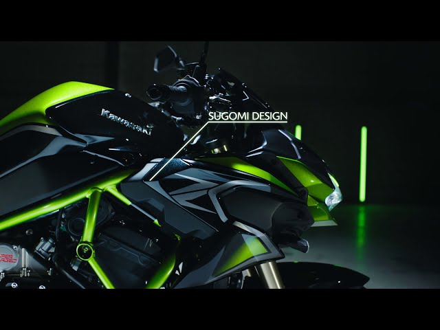 2021 Kawasaki Z H2 SE with Showa Skyhook technology - YouTube
