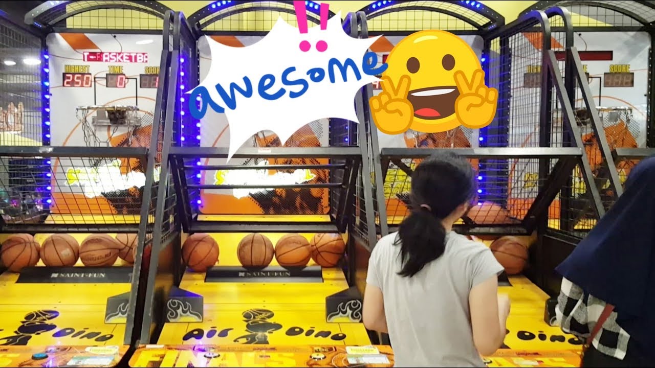 CHECK The SCORE - Girls' Power Throwing BASKETBALL at Timezone