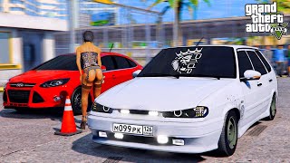 ОПЕРСКАЯ ЕЗДА В GTA 5 - ОПЕРСКАЯ ЧЕТЫРКА ПРОТИВ ФОРД ФОКУСА НА УЛИЧНЫХ ГОНКАХ! ЧТО ЛУЧШЕ!?! 🌊ВОТЕР