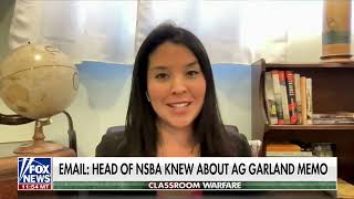 Email: Head of NSBA Knew About AG Garland Memo - Nicole Neily, FOX News 2-15-22