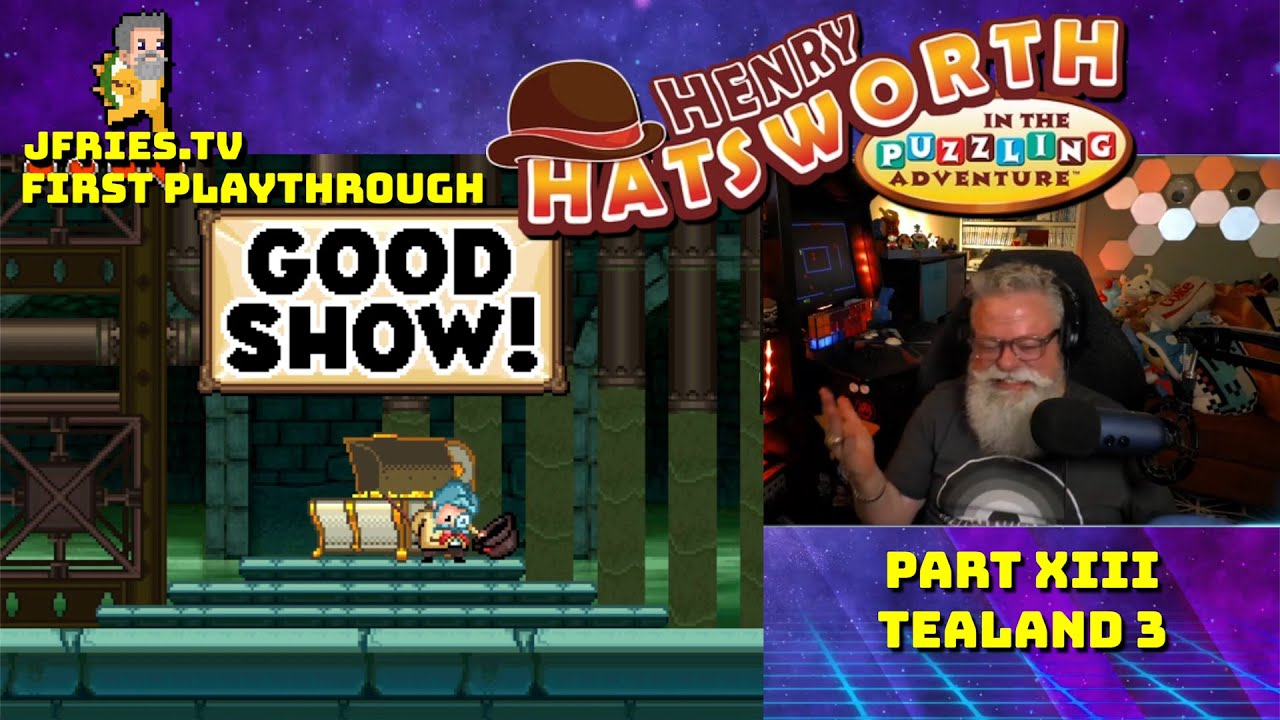 Henry Hatsworth in the Puzzling Adventure - Part XIII - Tealand 3