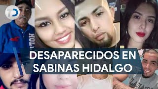 Reportan 8 personas desaparecidas en Sabinas Hidalgo