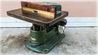 Old Wood Shaper Back In Use (Cleanup / Restoration)