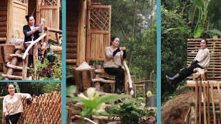 VIDEO FULL, 60 days Build wooden houses, improve wasteland, garden along streams. @GreenLife-Thuy