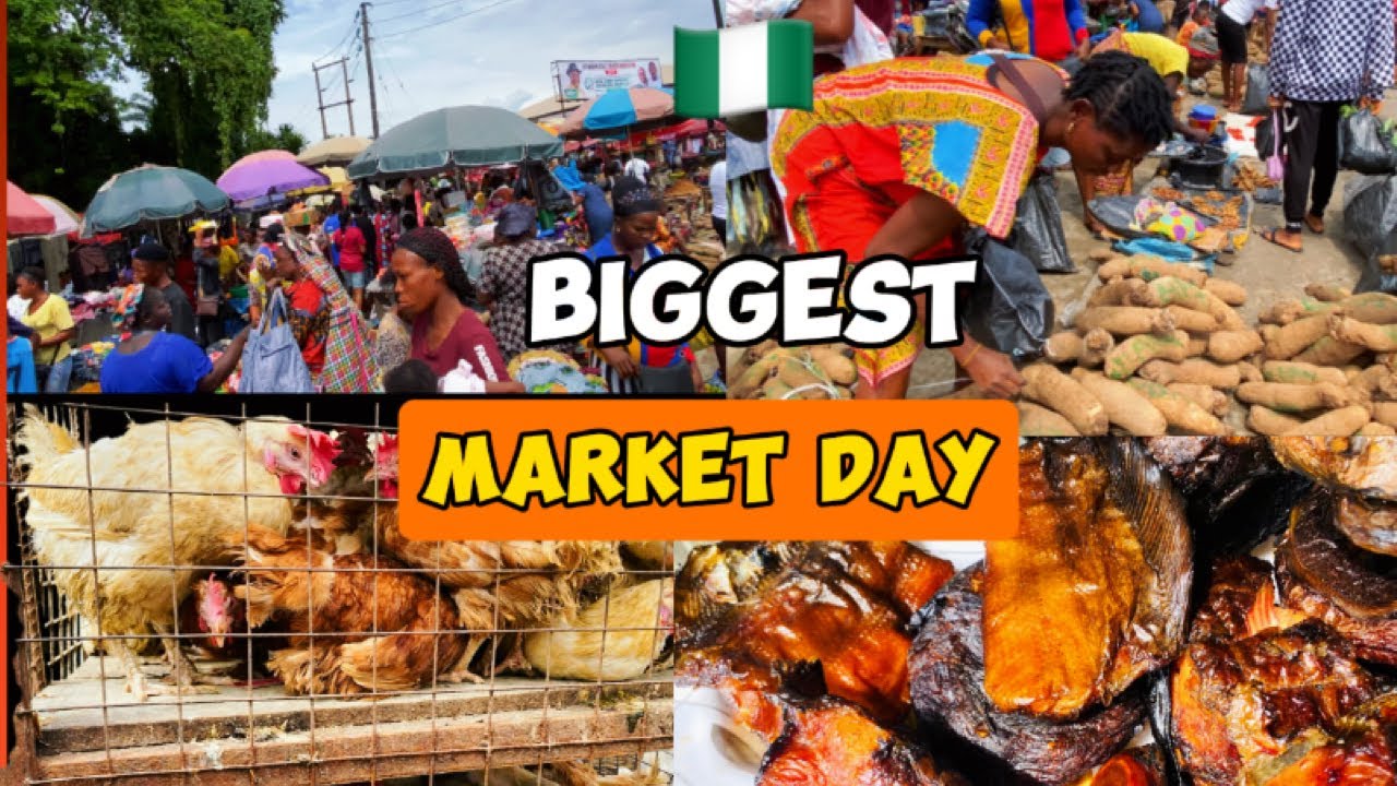 Biggest Urban African Market Day in Delta, Millions Are Made Here