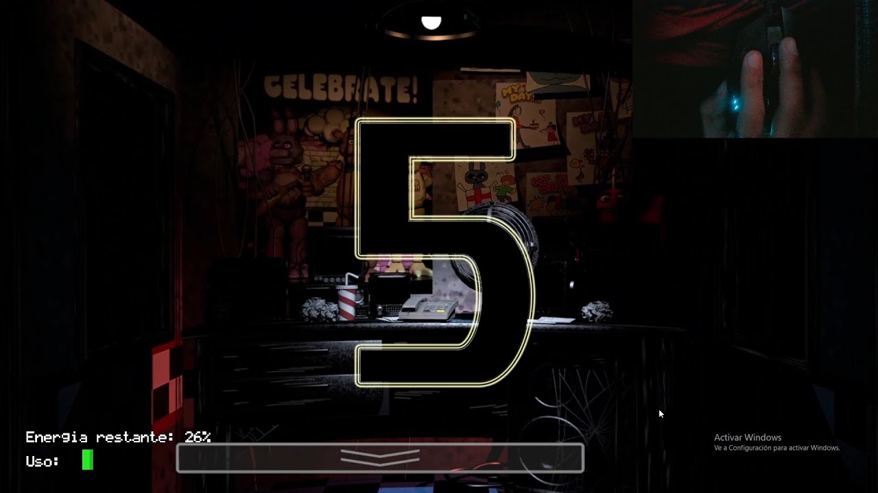 Five Nights at Freddys In Real Time Night 5 - YouTube