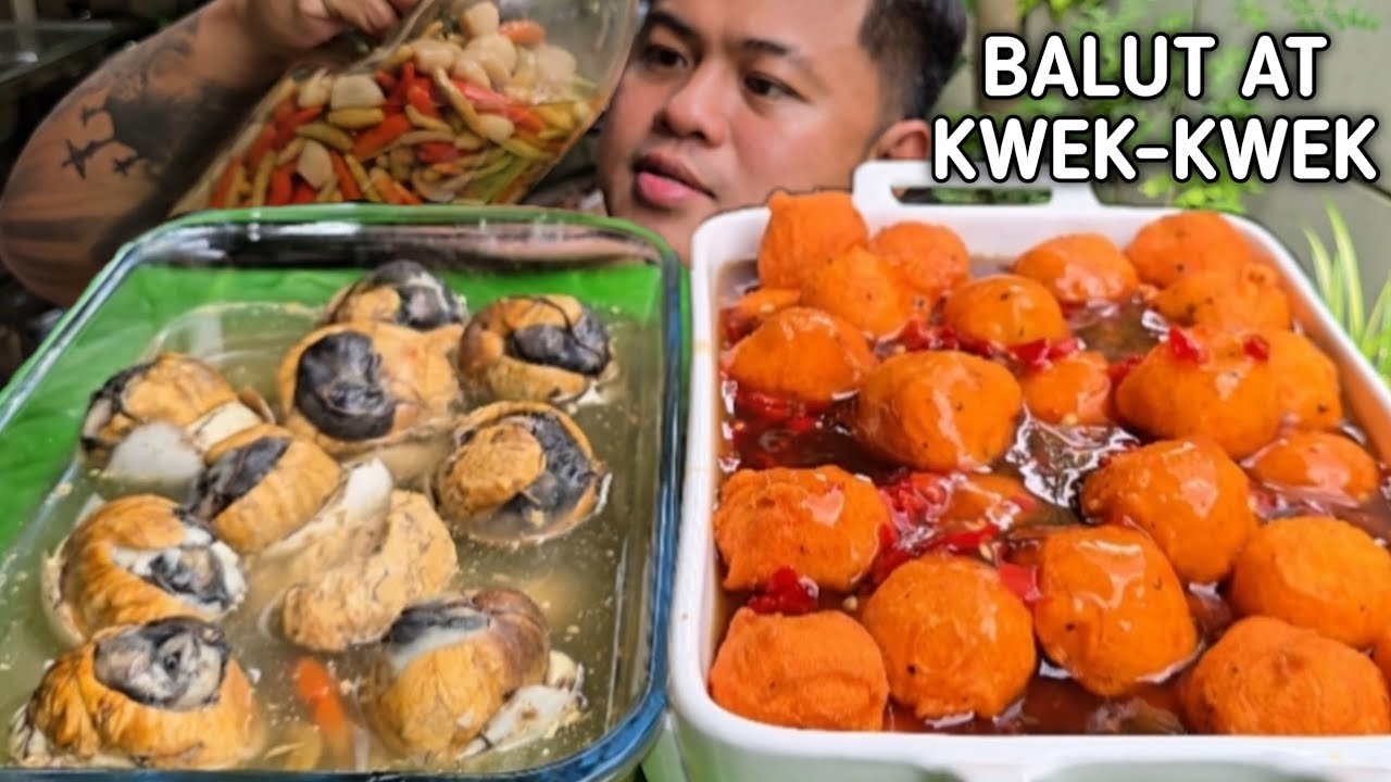 BALUT AT KWEK-KWEK | FILIPINO STREETFOOD | MUKBANG PHILIPPINES
