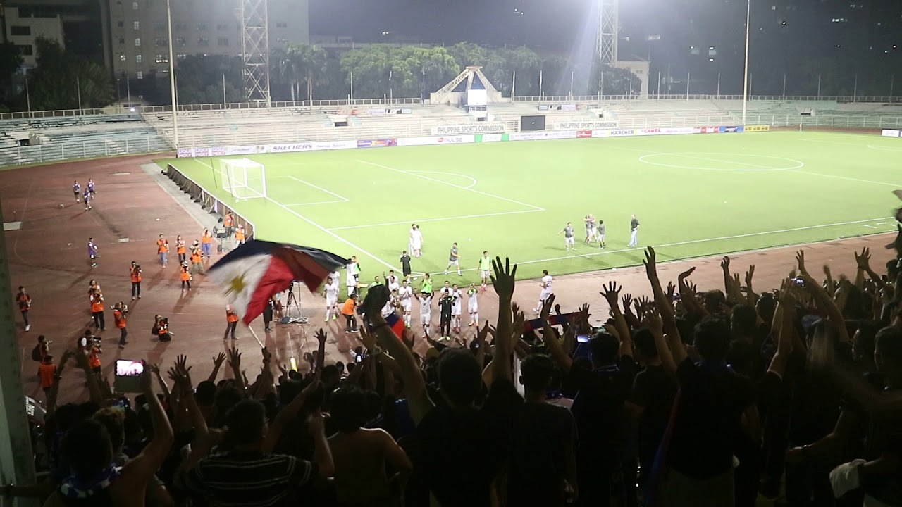Azkals victory celebration with Ultras Filipinas