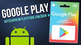 Google Play Karte einlösen