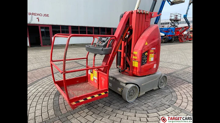 782055 JLG TOUCAN 10E ELECTRIC VERTICAL MAST WORK LIFT W/JIB 1010CM 2011 1027HRS