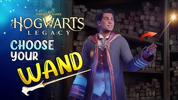 Choose Your Wand NOW In Hogwarts Legacy! (Buyer
