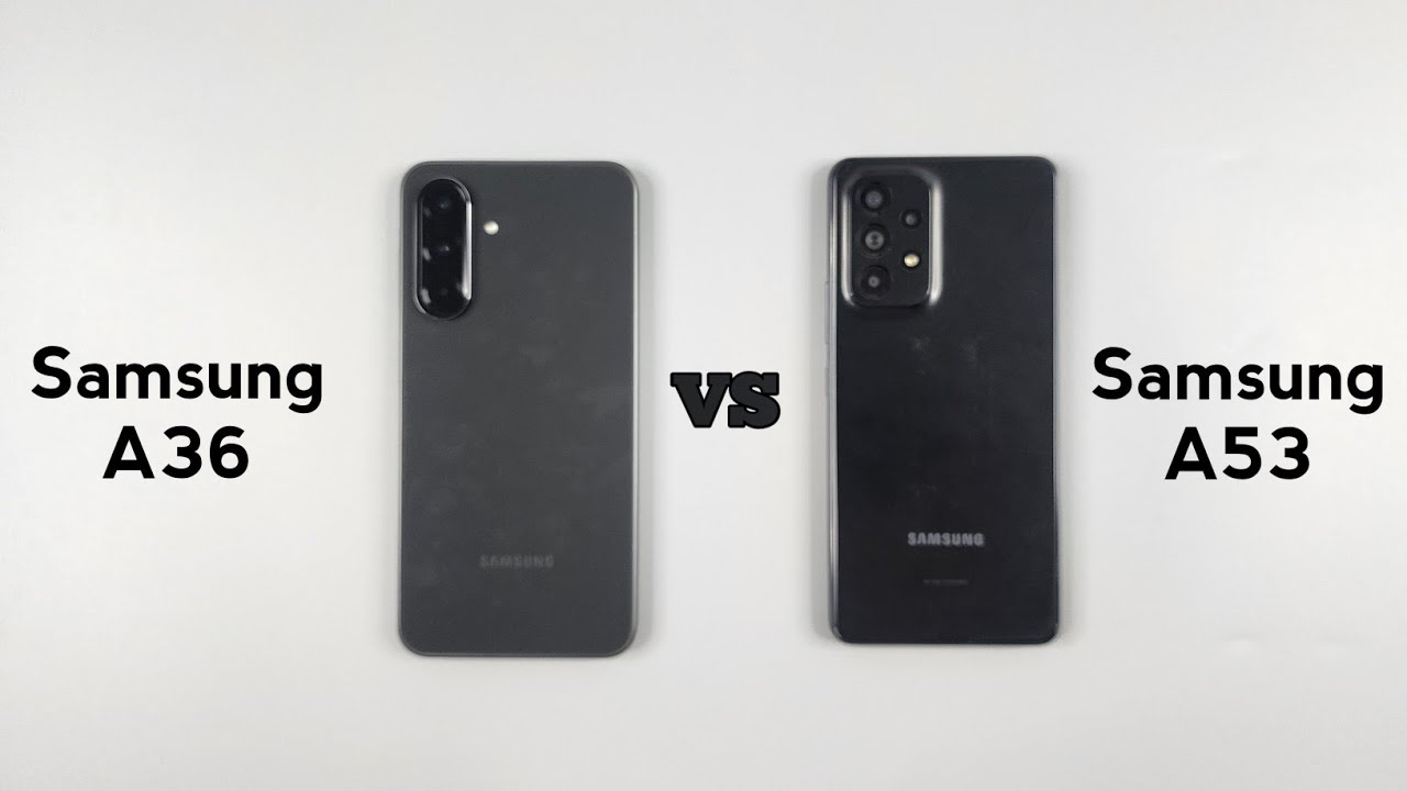 Samsung A36 vs Samsung A53 Speed Test & Camera Comparison - YouTube
