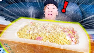 メンバー全員で○○人前のパスタに挑む！！