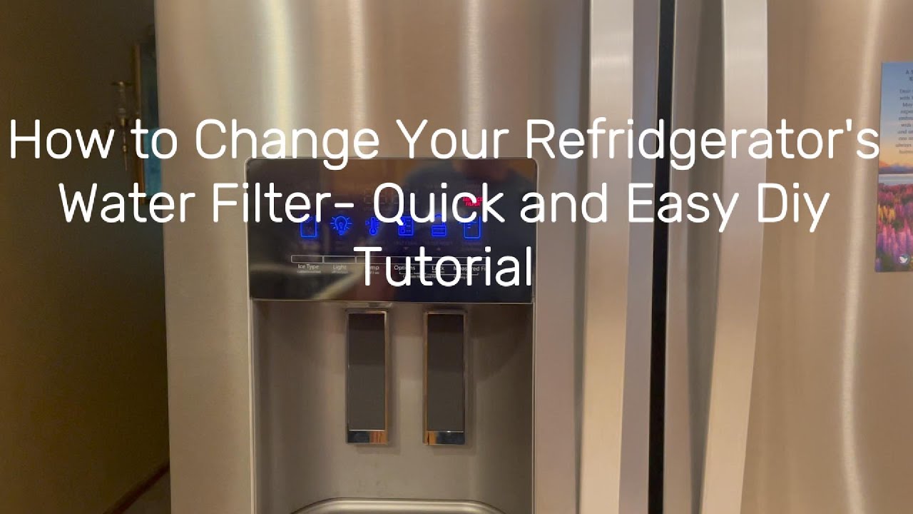 How to Replace Your Refrigerator Water Filter – Quick DIY Guide