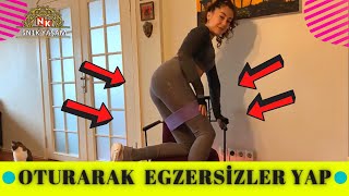 Sandalyede Oturarak Egzersiz Yap Ritme Ayak Uydur