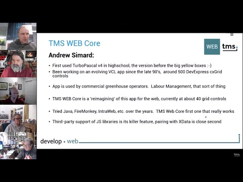 TMS WEB Core: real-life apps + tips and tricks: Live webinar replay