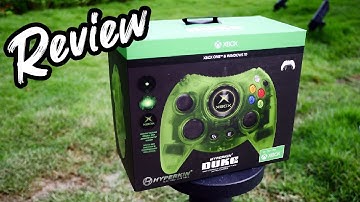 Hyperkin Duke Original Xbox Controller Review & Unboxing! | Translucent Green Limited Edition!
