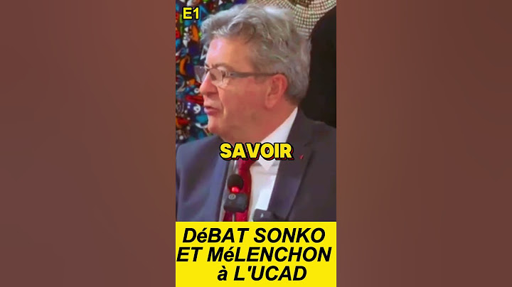 🛑DIRECT | Conférence Ousmane Sonko et Jean-Luc Mélenchon : Briser les Chaînes de l'Idéologie 🗣️