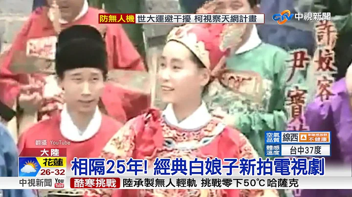 白蛇傳新拍 趙雅芝.劉嘉玲女神尬戲│中視新聞 20170609 - 天天要聞
