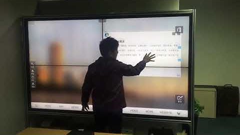 Video Wall Multi Touch Screen
