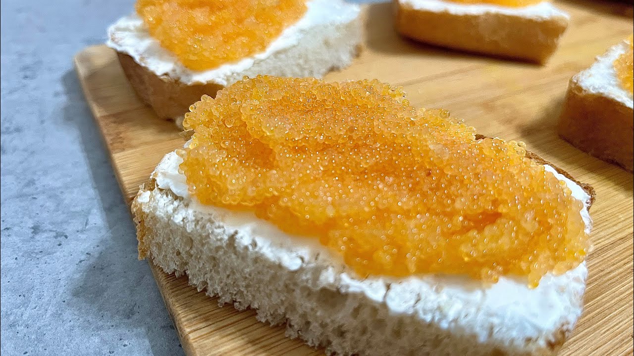 ИКРА РЯПУШКИ - малой соли: ОБЗОР КАЧЕСТВА 😋 - YouTube